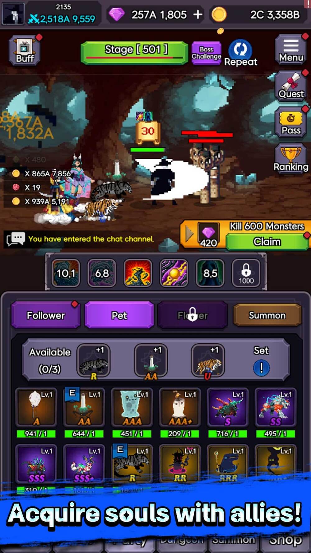 IDLE Reaper: AFK action RPG screenshot 6
