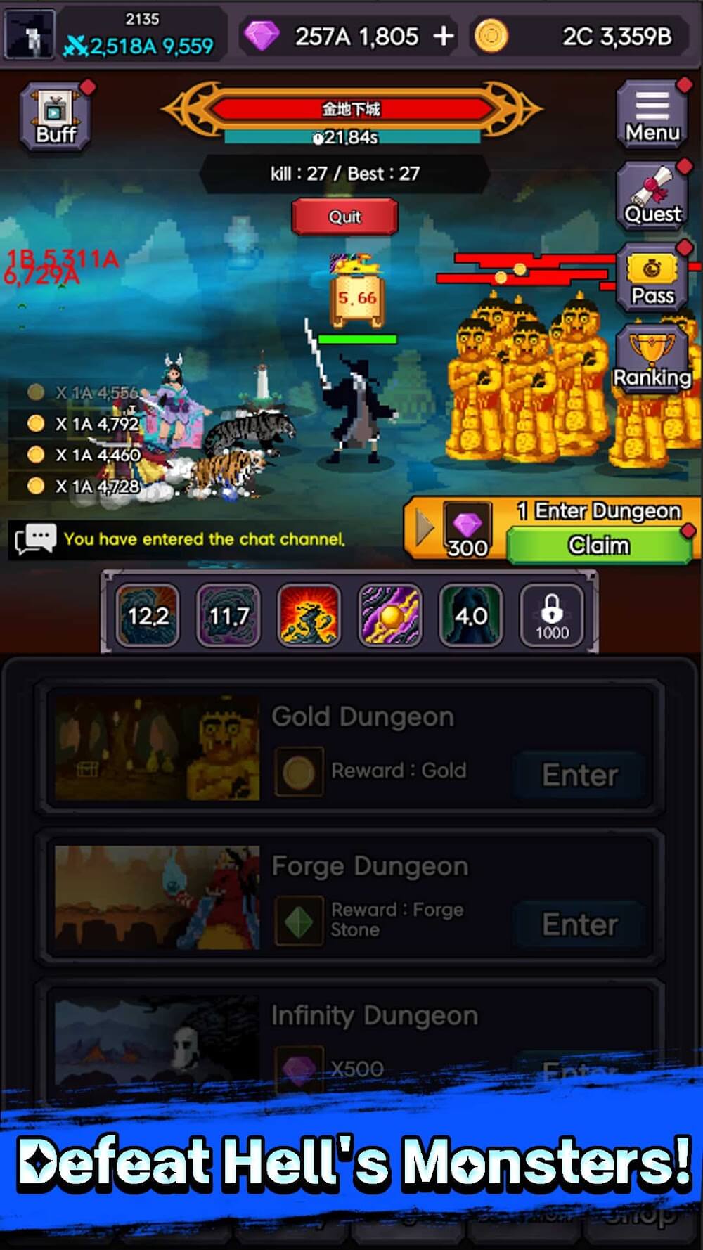 IDLE Reaper: AFK action RPG screenshot 5
