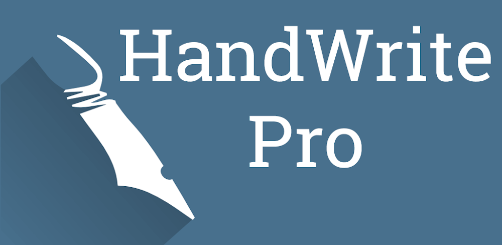 HandWrite Pro app screenshot 1