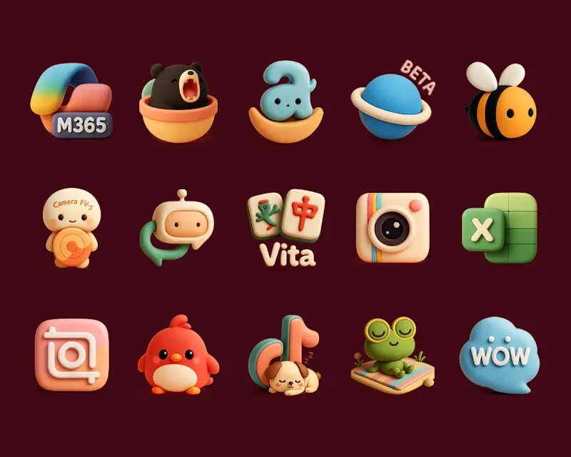 Cuties - Icon Pack screenshot 6