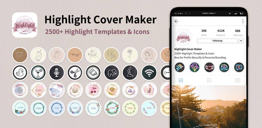 Highlight Cover Maker screenshot 1