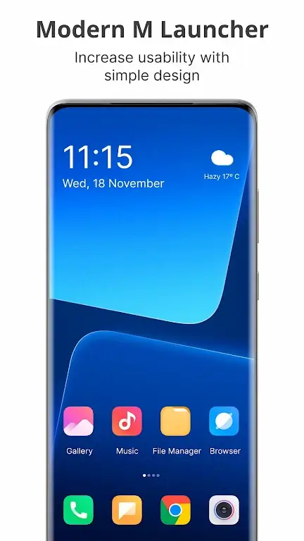 M Launcher screenshot 2