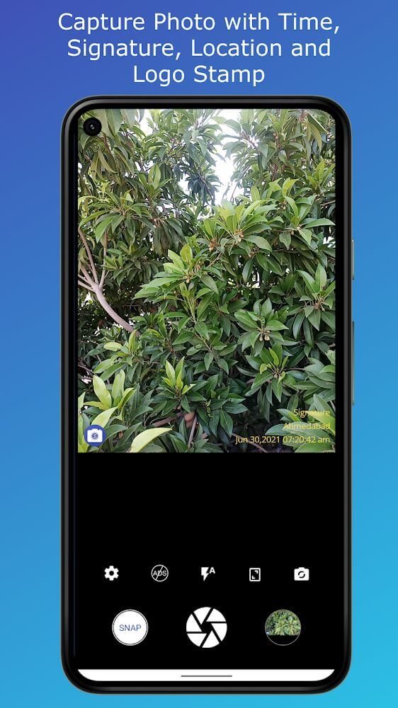 PhotoStamp Camera screenshot 2