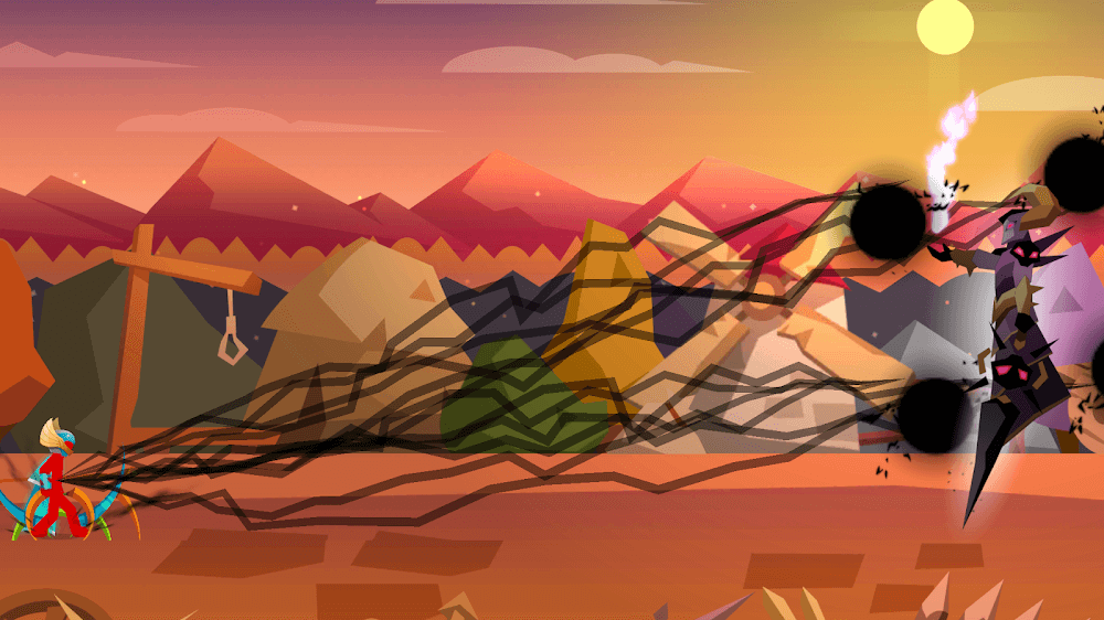 Stick Fight: Shadow Archer screenshot 5