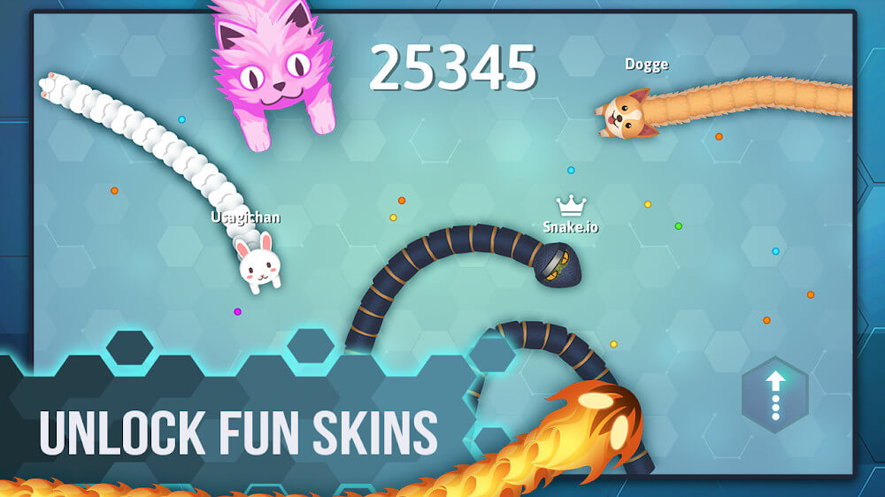 Snake.io screenshot 2
