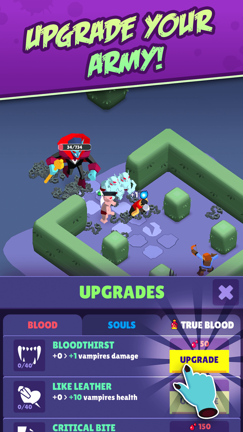 Dracula City Master: Idle Army screenshot 6