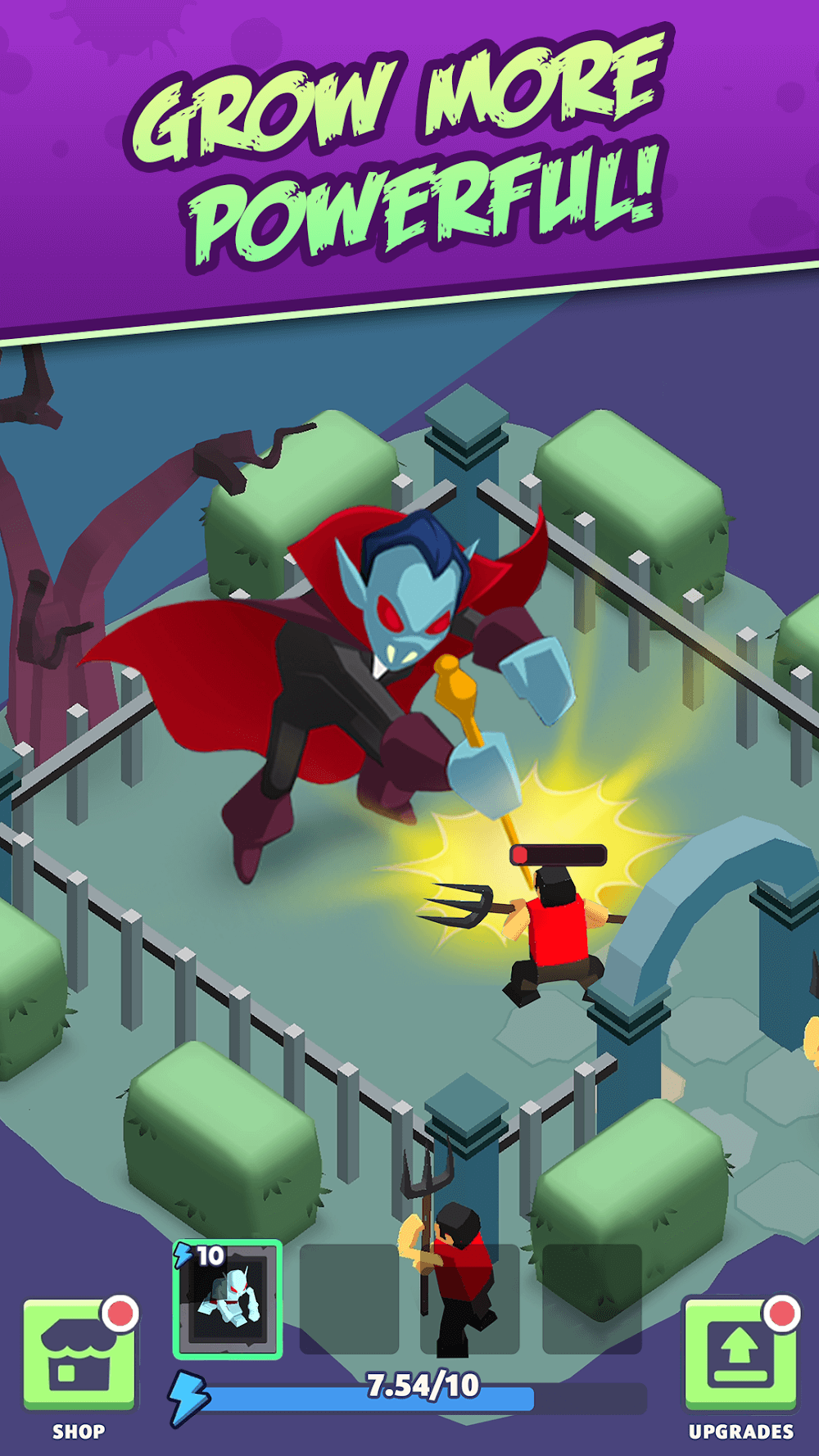 Dracula City Master: Idle Army screenshot 4