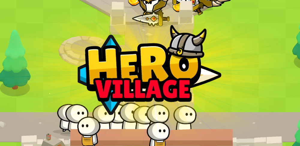 Hero Village – Idle RPG screenshot 1