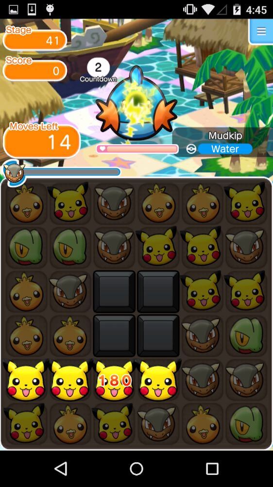 Pokémon Shuffle Mobile screenshot 5