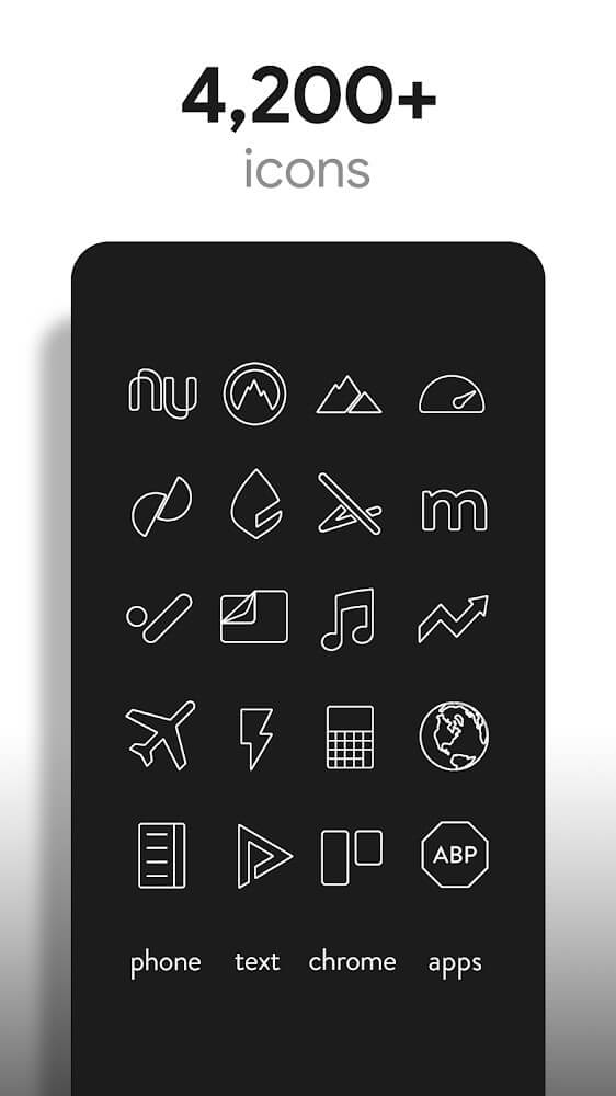 Lines Pro - Icon Pack screenshot 3