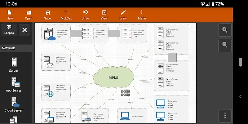 Flowdia Diagrams screenshot 4