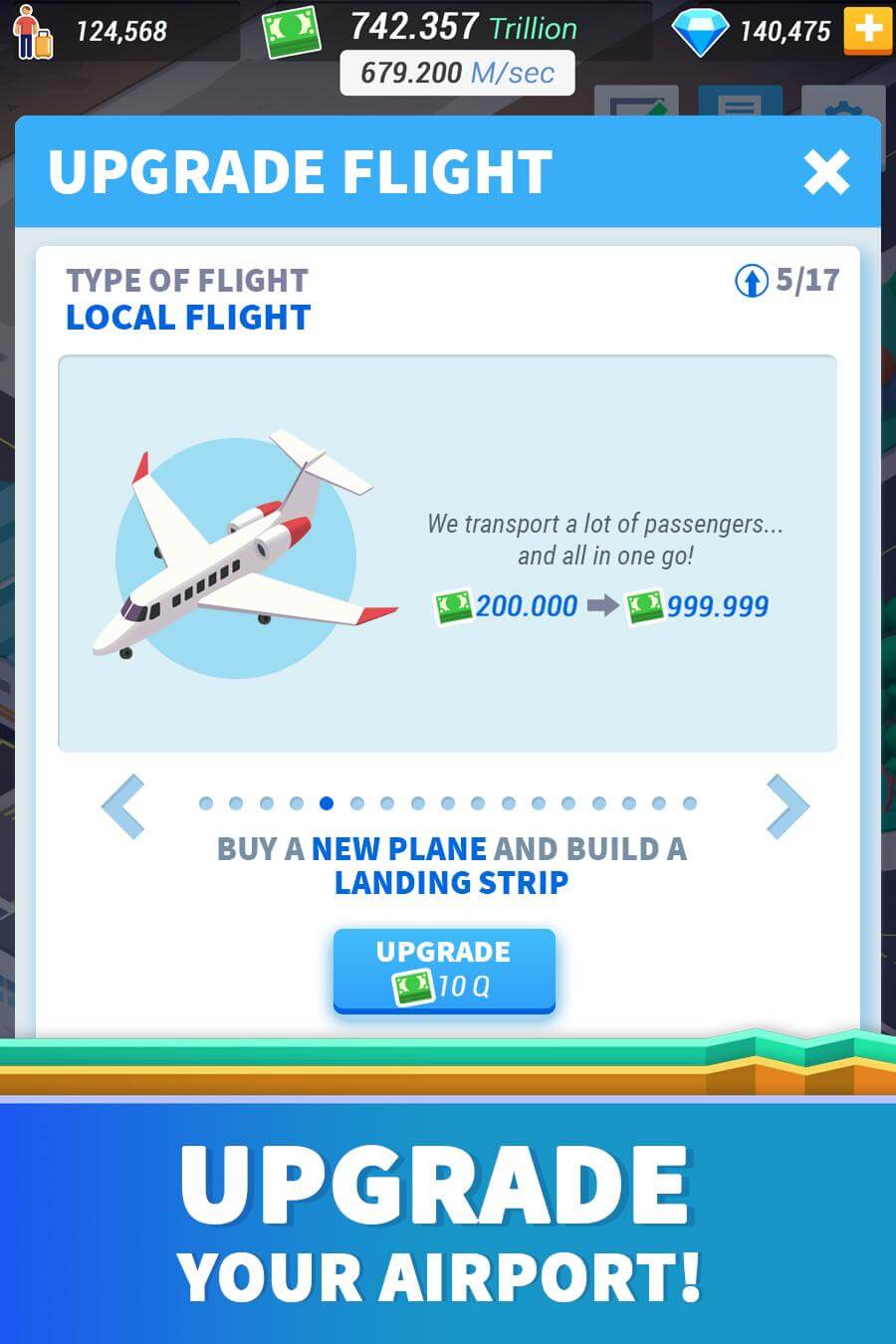 Idle Airport Tycoon - Planes screenshot 5