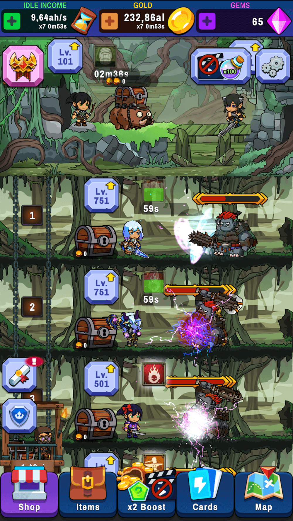 Idle Dungeon Tycoon screenshot 4