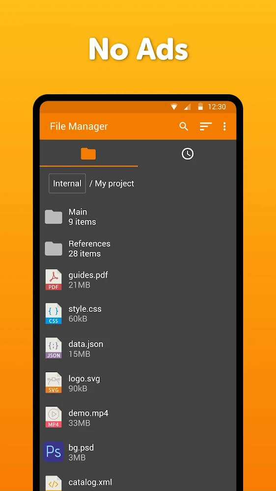 Simple File Manager Pro screenshot 2