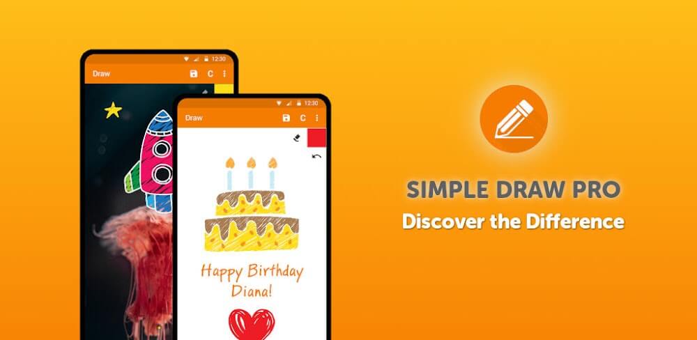 Simple Draw Pro: Sketchbook screenshot 1