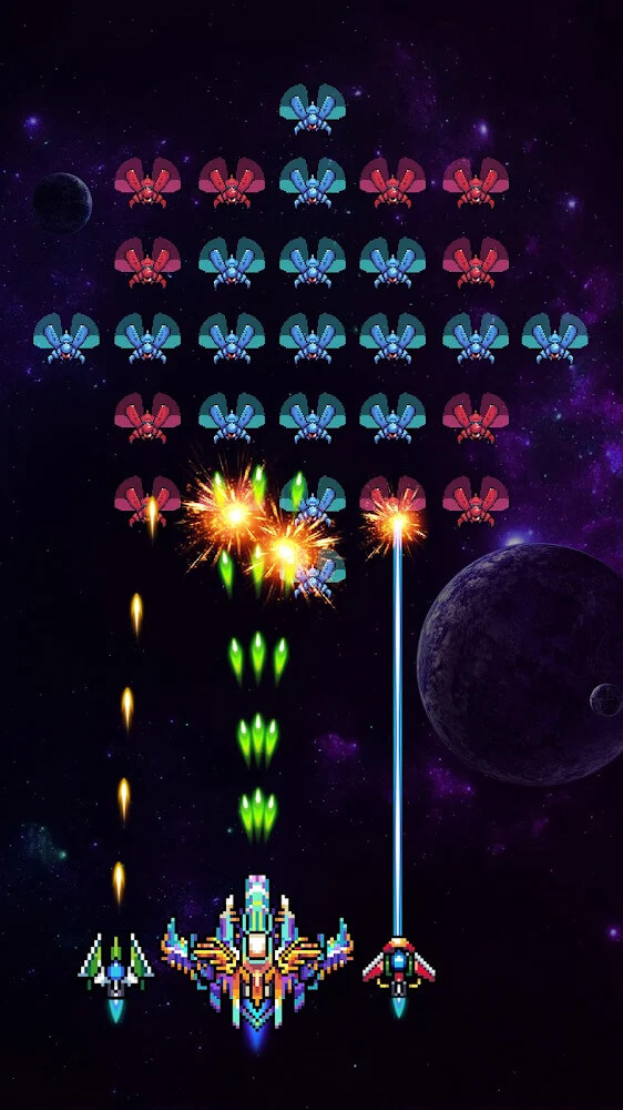 Galaxy Force: Falcon Squad screenshot 3