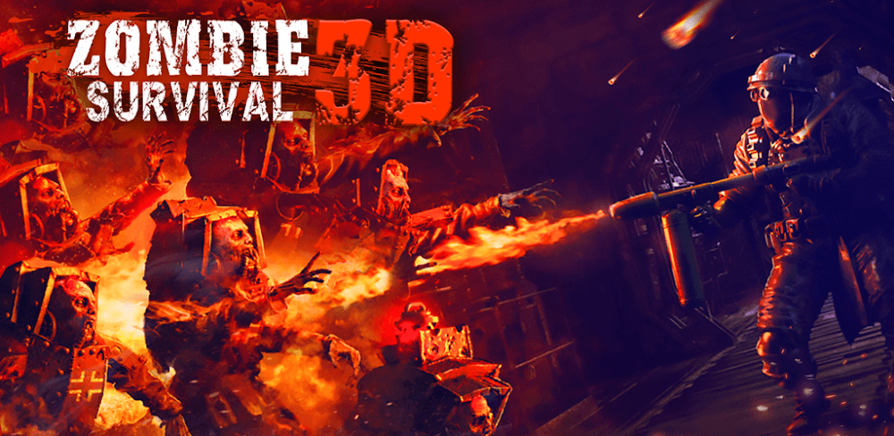 Zombie 3D Gun Shooter screenshot 1