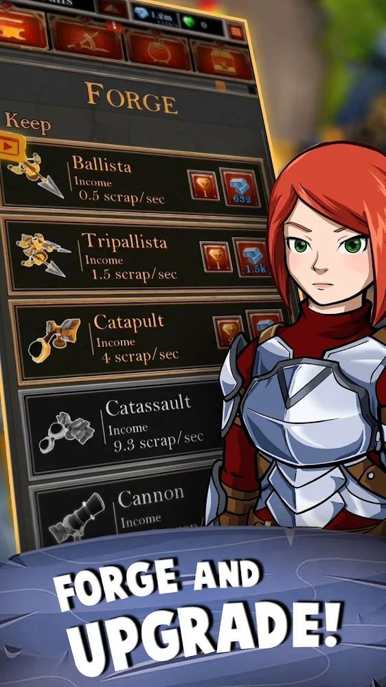 Castle Fusion Idle Clicker screenshot 5