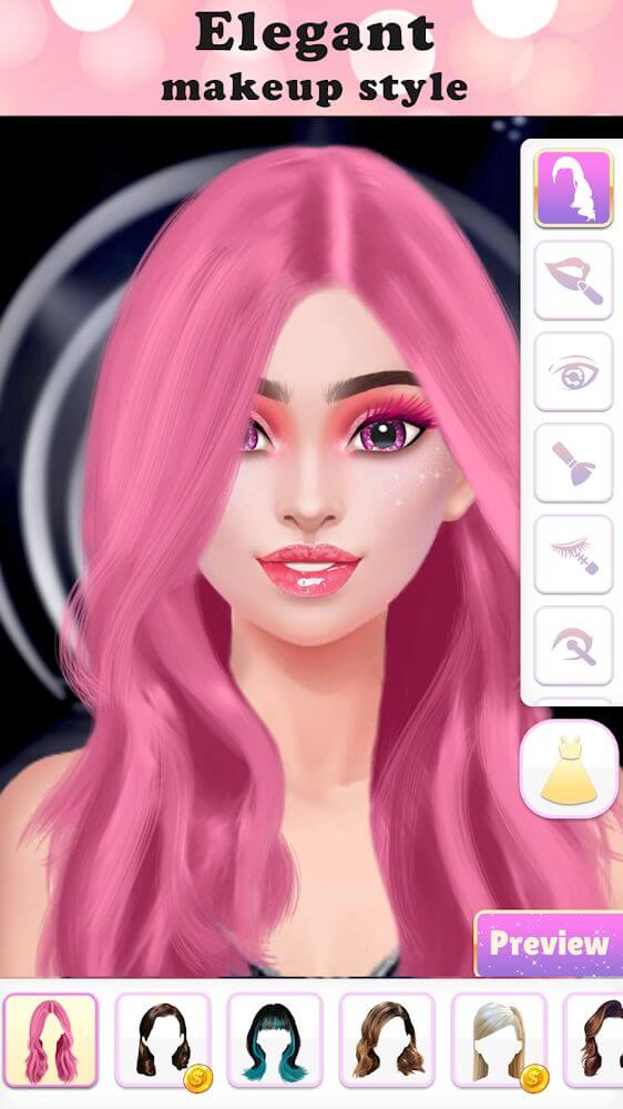 Vlinder Fashion Queen Dress Up screenshot 3