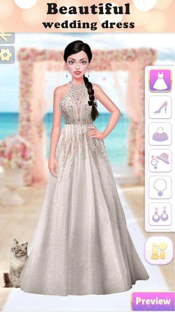 Vlinder Fashion Queen Dress Up screenshot 2
