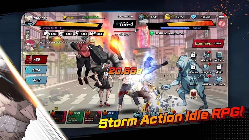 The Era of Overman: Idle RPG screenshot 3