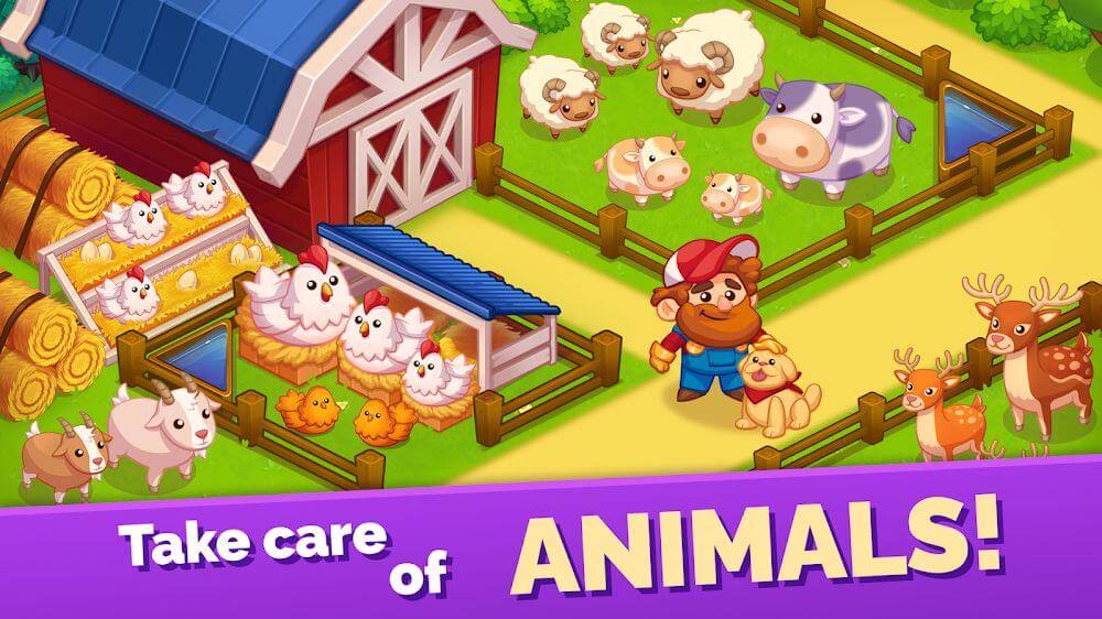 Mega Farm: Idle Tycoon Clicker screenshot 4