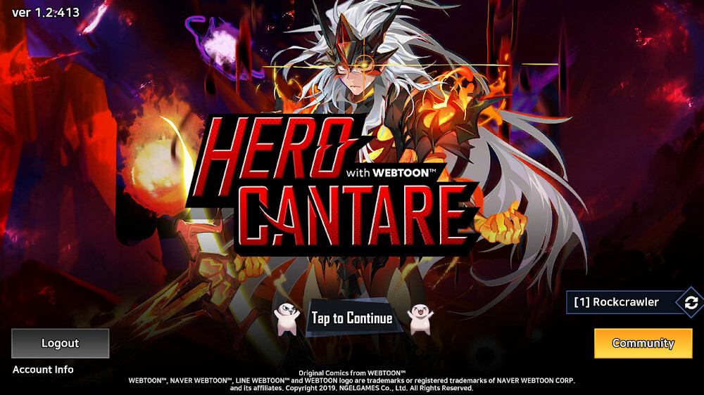 Hero Cantare with WEBTOON screenshot 2
