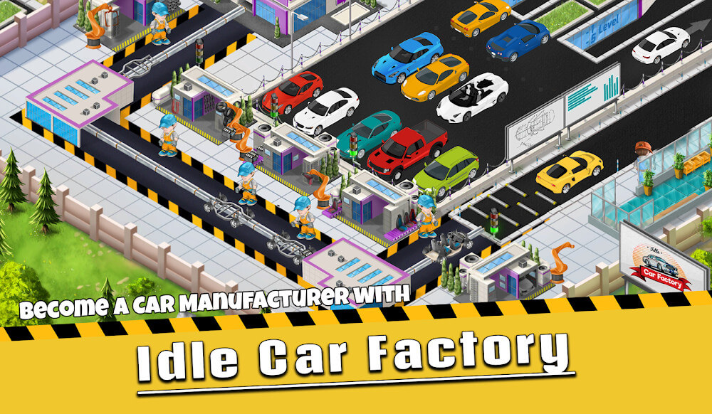 Idle Car Factory screenshot 2