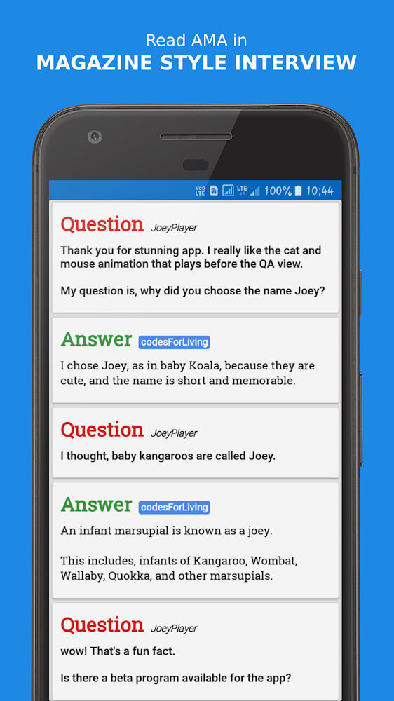Joey for Reddit screenshot 2