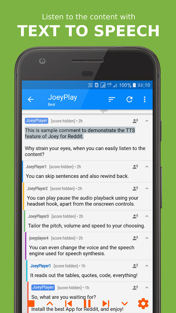 Joey for Reddit screenshot 4