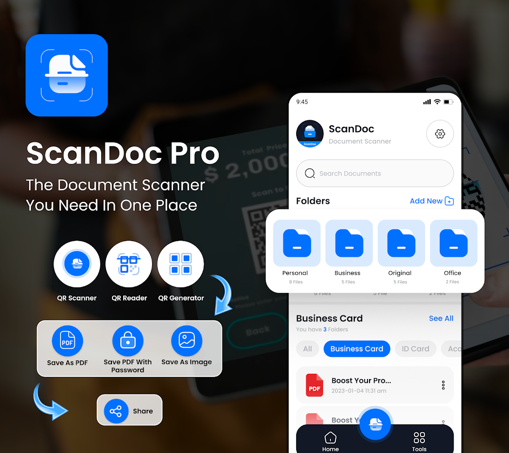 ScanDoc PRO PDF Scanner & Read screenshot 2
