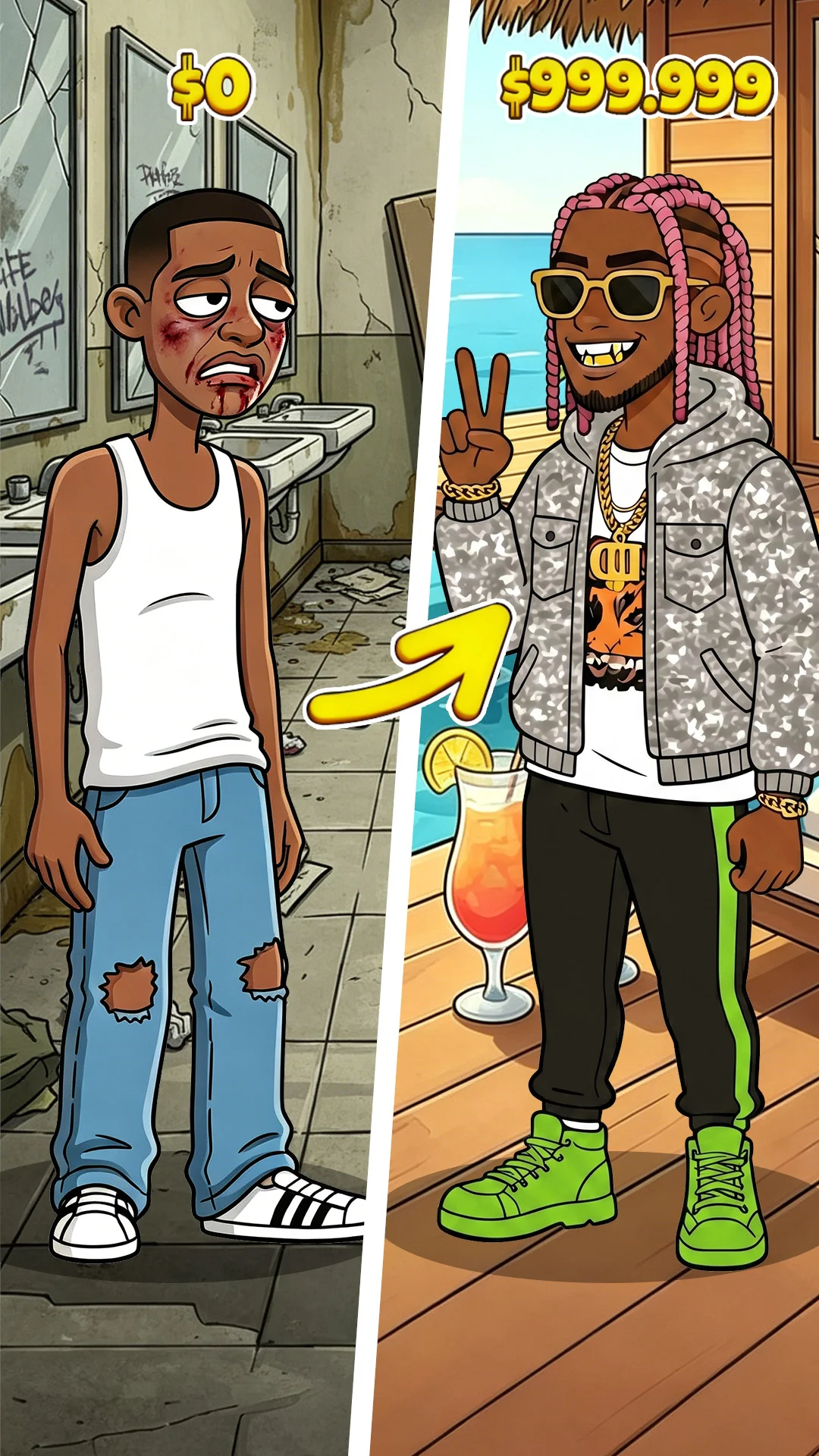 Rap Star: Idle Clicker screenshot 2
