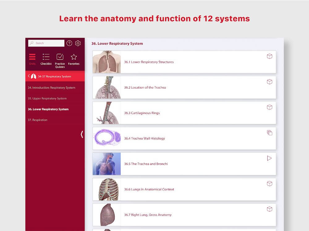 Anatomy & Physiology screenshot 2