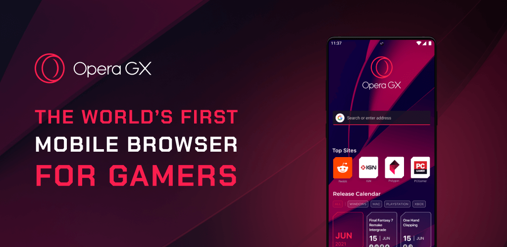 Opera GX: Gaming Browser screenshot 1