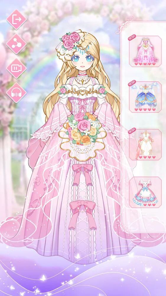 Anime Princess Dress Up Game screenshot 3