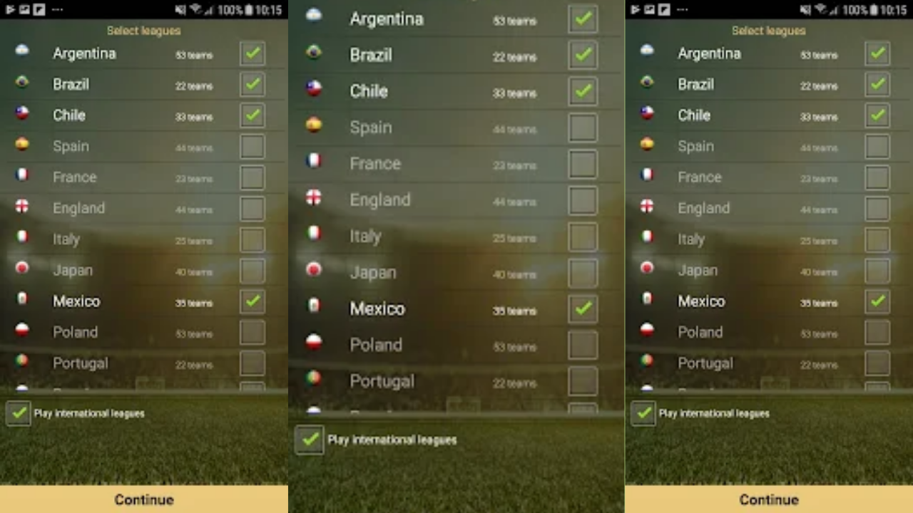 CyberFoot screenshot 1