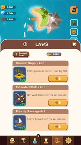Idle Island Tycoon Sea Empire screenshot 3