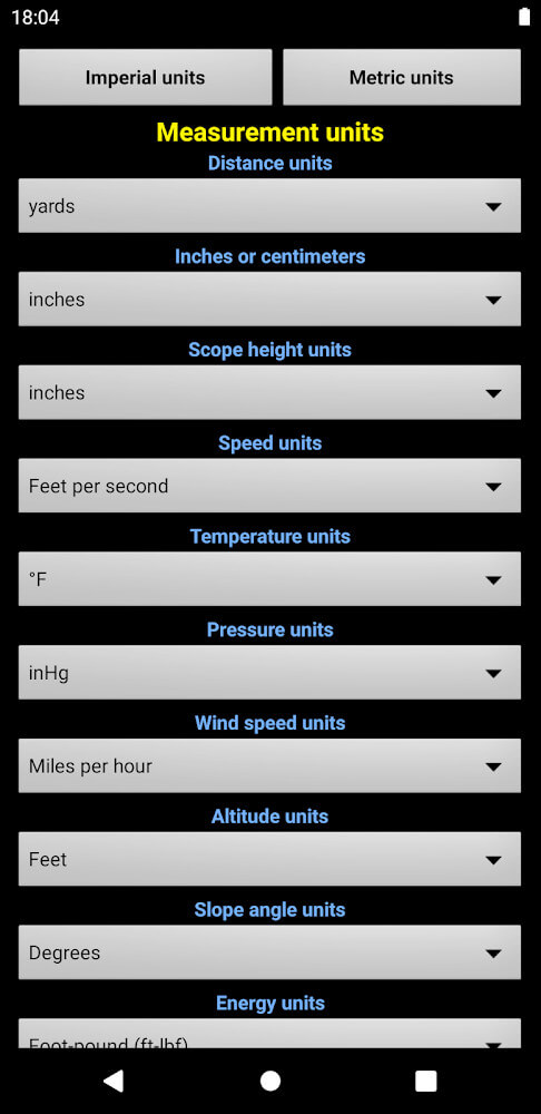 Strelok Pro screenshot 5