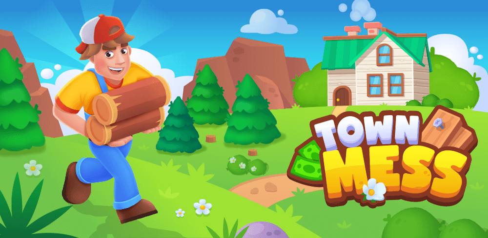 Town Mess - Building Adventure screenshot 1