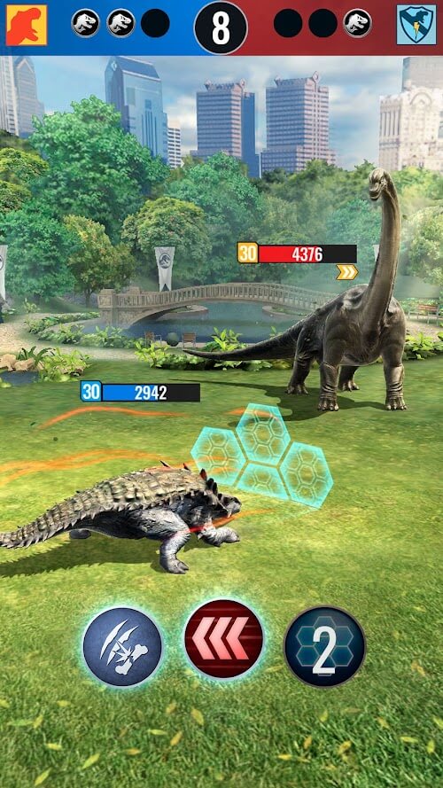 Jurassic World Alive screenshot 7