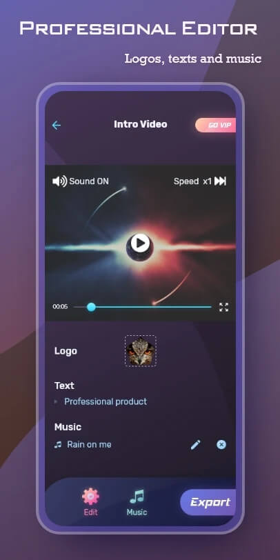 Intro video maker screenshot 3
