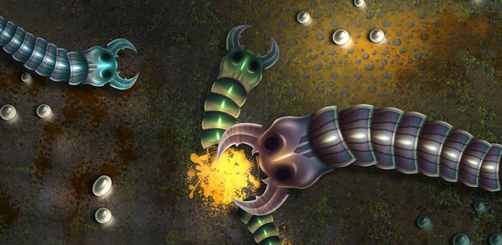 Insatiable IO Snakes screenshot 1