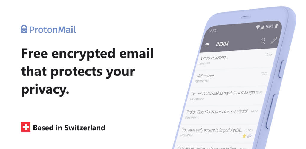 ProtonMail - Encrypted Email screenshot 1
