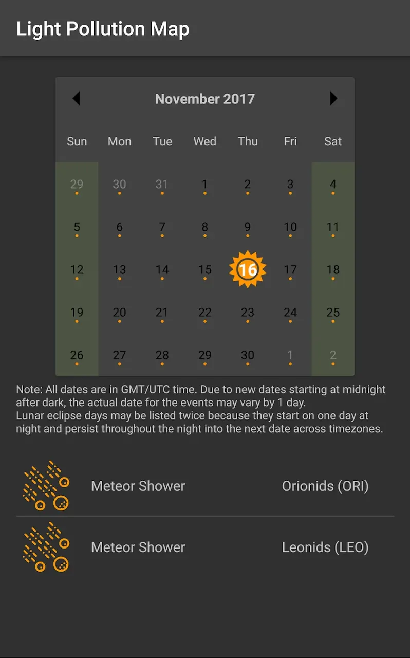 Light Pollution Map - Dark Sky screenshot 4