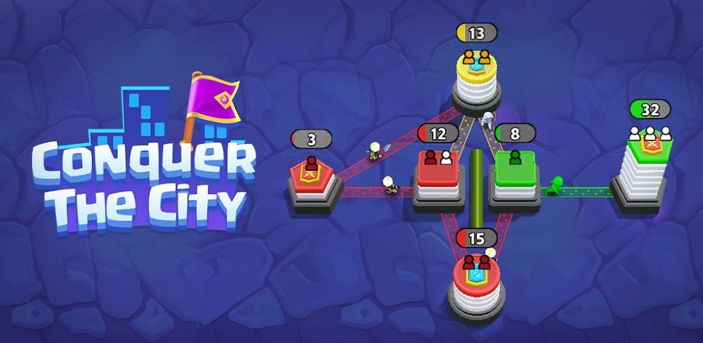 Conquer the City: Tower War screenshot 1