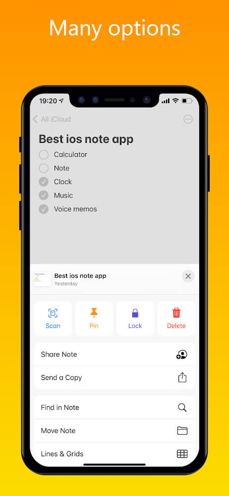 iNote iOS 16 screenshot 7