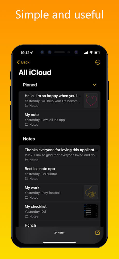 iNote iOS 16 screenshot 3