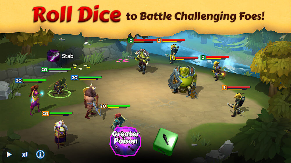 RPG Dice: Heroes of Whitestone screenshot 5