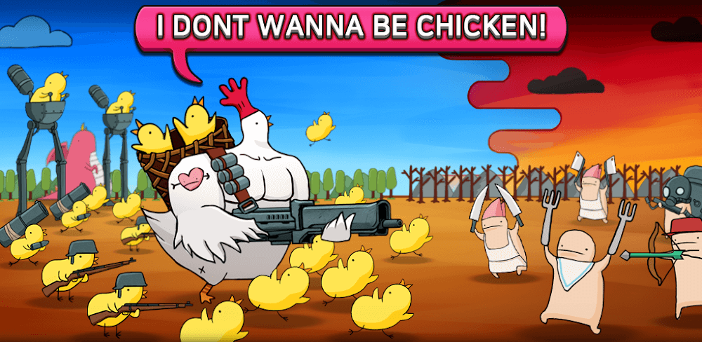 Chicken VS Man screenshot 1