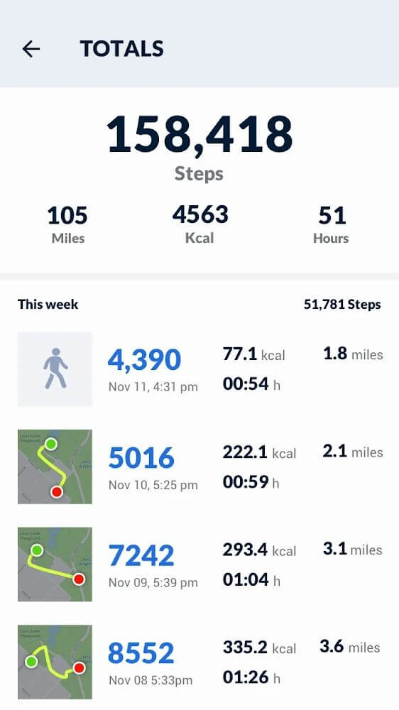 Pedometer screenshot 6